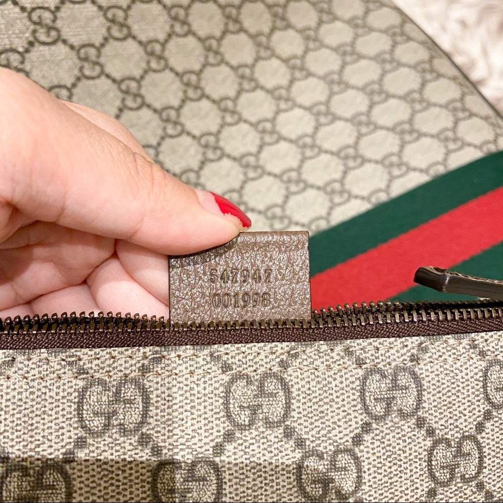 100% authentic Gucci OPHIDIA GG TOTE - Picture 11 of 14